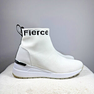 Wedge Sock 7 Trainers Sneakers Ankle Comfy Pull On Shoes Womens Ladies Boots